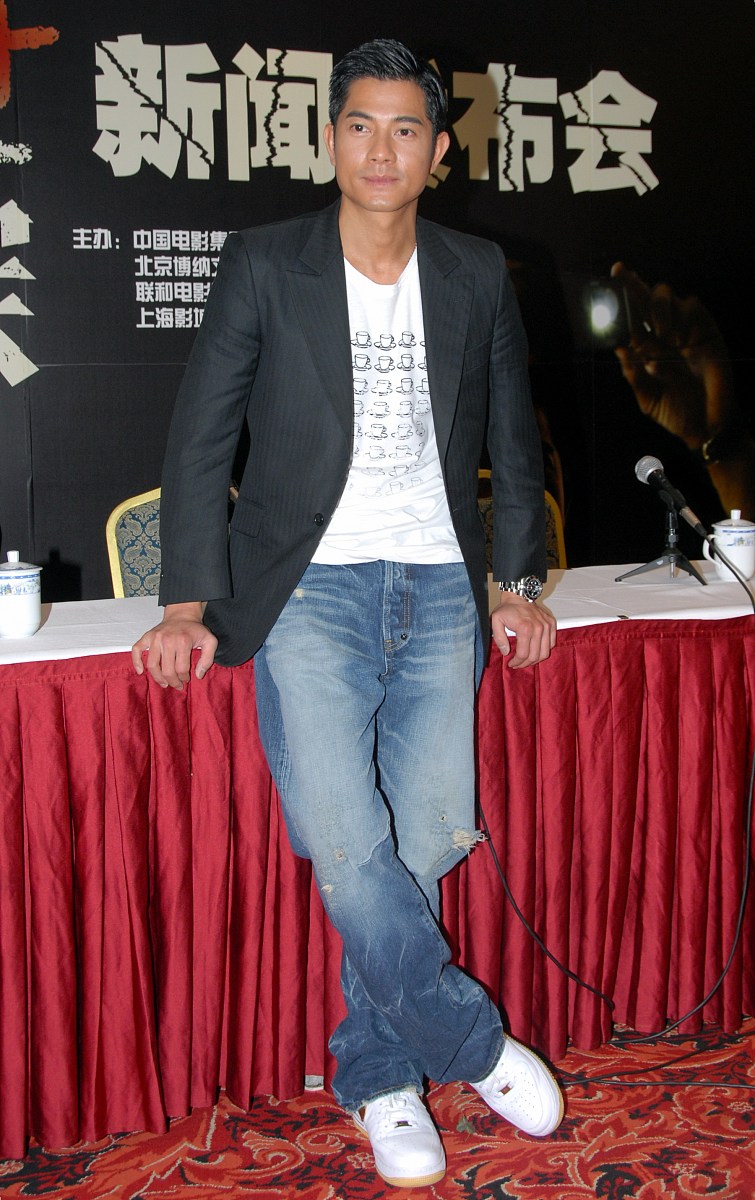 2007年9月24日,上海,电影《c+侦探》举行新闻发布会.郭富城+++_+++c+