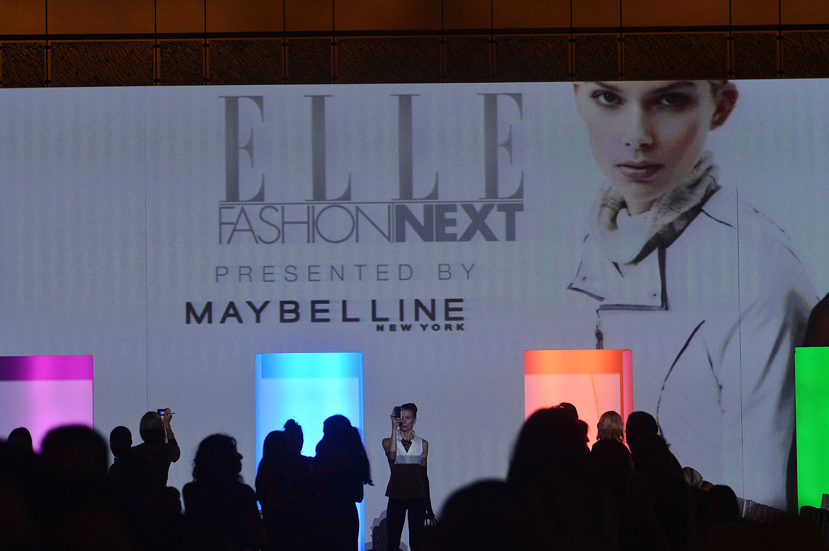 2012年9月9日讯,纽约,当地时间9月8日,2013纽约时装周(春夏):elle fas