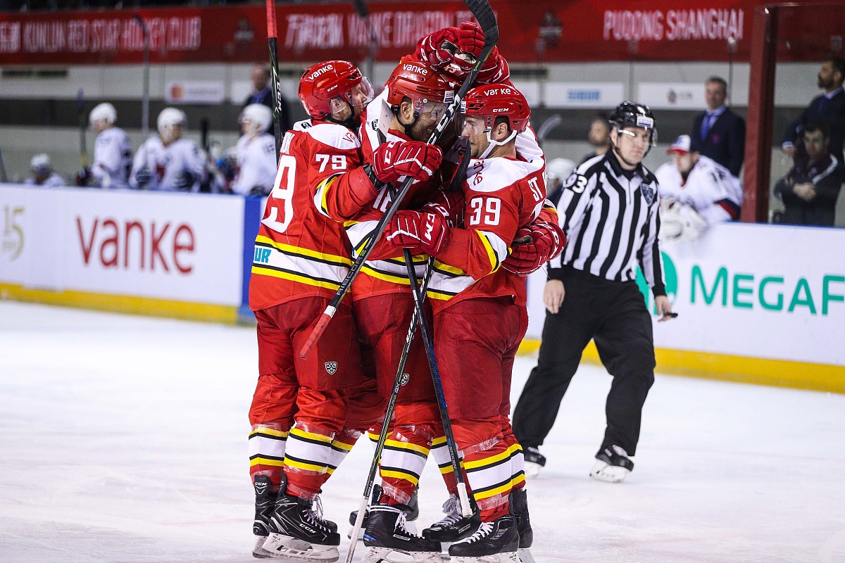 18/19khl:北京昆仑鸿星vs下诺夫戈德罗鱼雷
