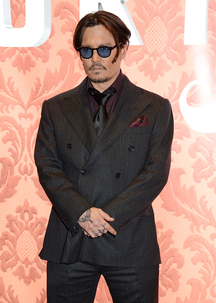 2015年1月20日讯,伦敦,当时时间1月19日,电影《贵族大盗》(mortdecai)