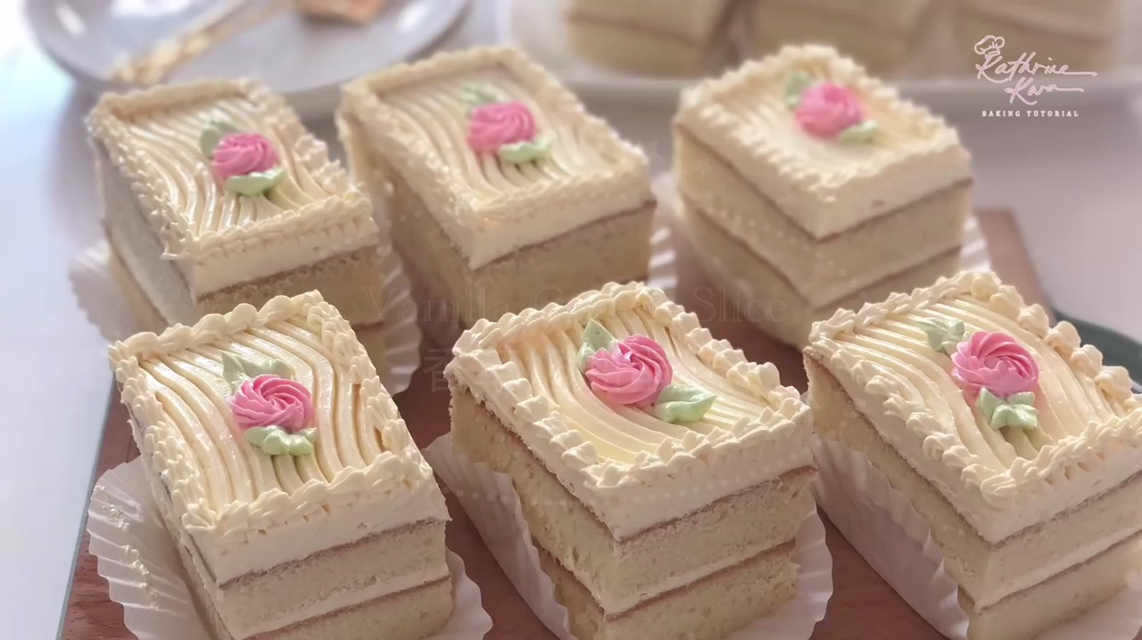 超好吃的香草奶油蛋糕制作方法