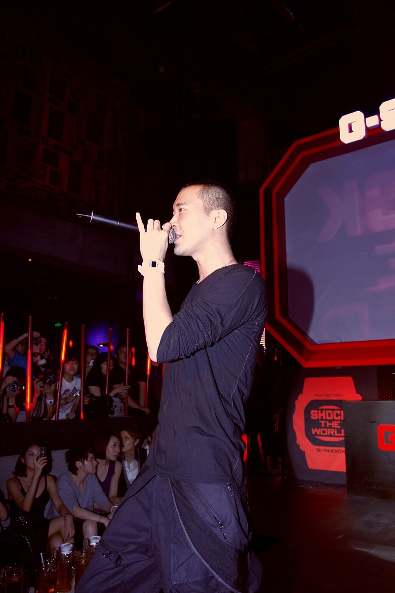 2010年9月15日,上海,运动腕表g-shock音乐派对在香港广场刘嘉玲的酒吧