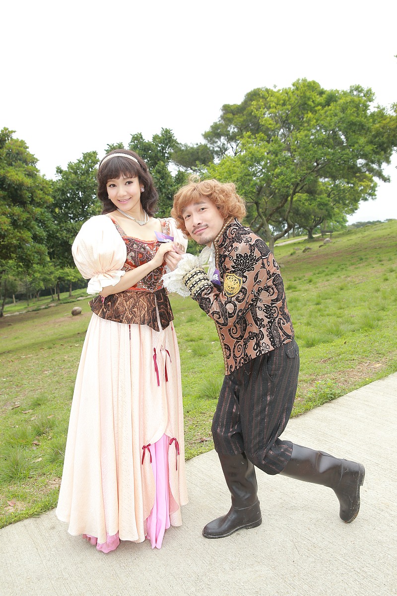 2014年4月8日,香港,《瀛真扮?s王》录影.***_*** , 王君馨 , 泰臣