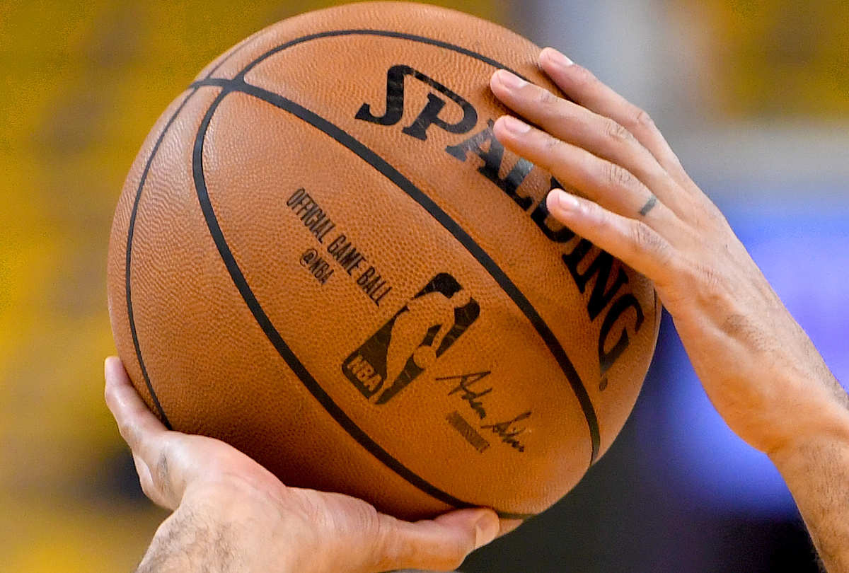 ***_***oakland, ca - april 14:  a detailed view of a spalding nb