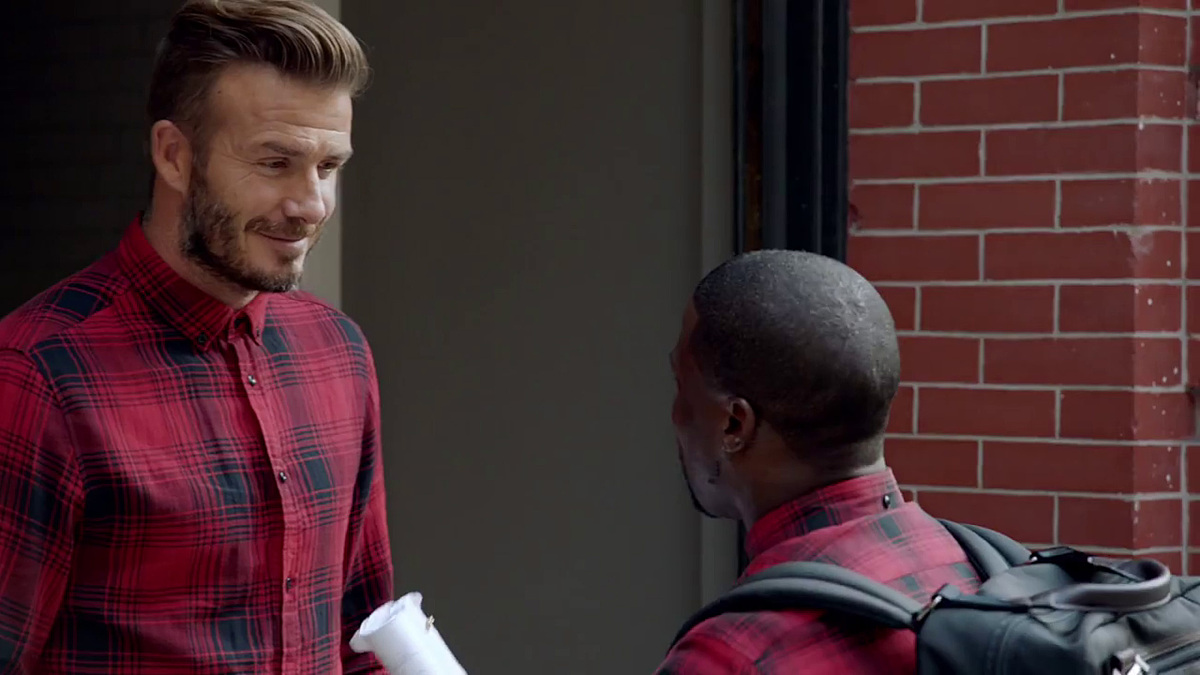 2015年9月30日讯,贝克汉姆(david beckham)拍摄h&m品牌广告.***_***29