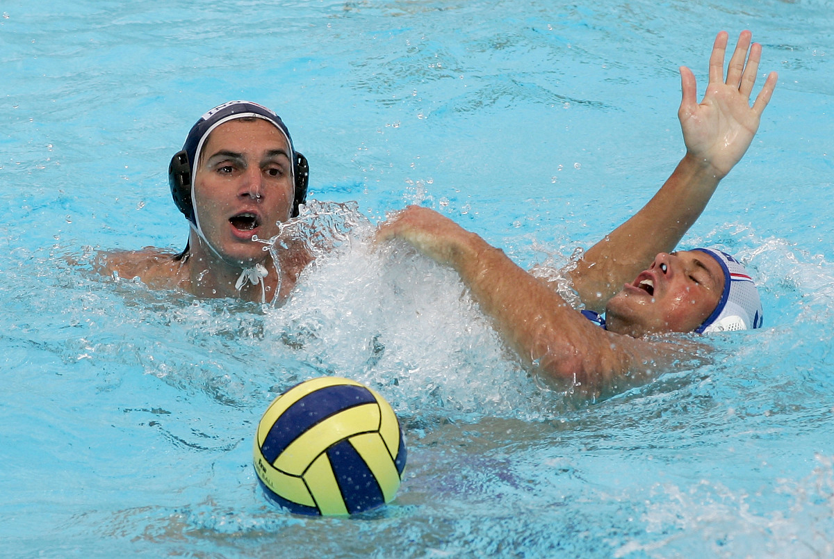 montreal - july 30:  nikola janovic #3 of serbia and montenegro 