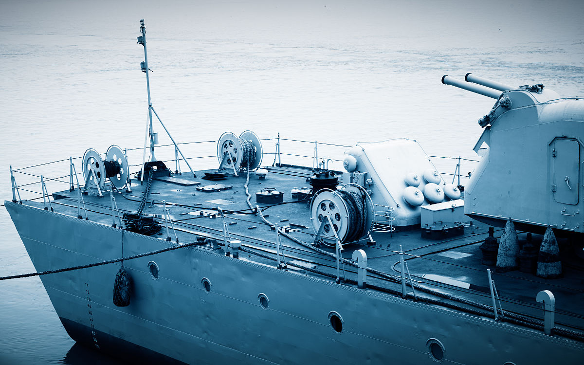 warship