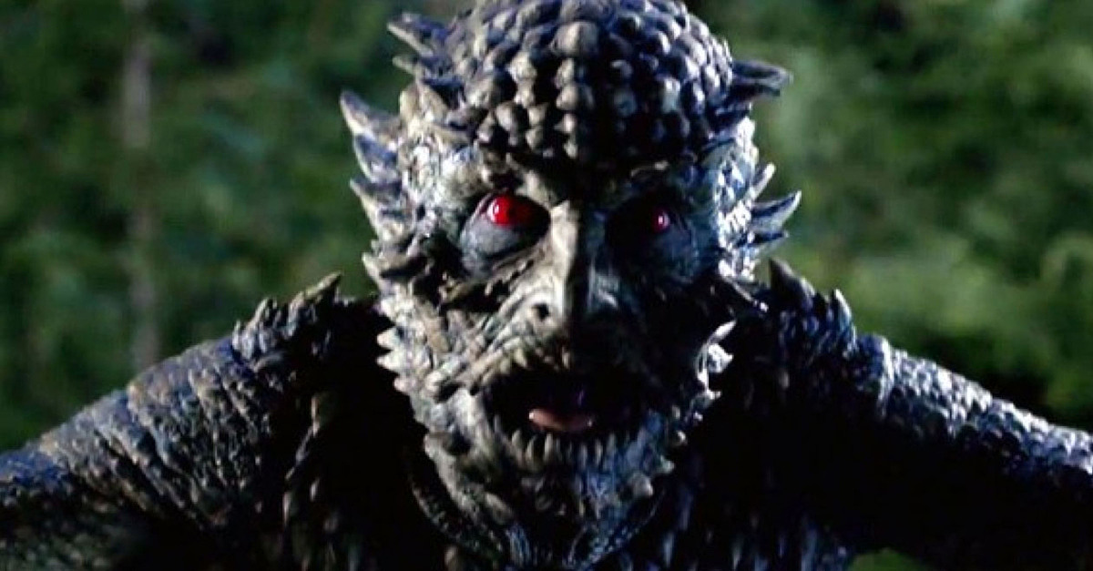 寻找一部老科幻动画电影，讲述人类与外星人战争，有蜥蜴人战斗