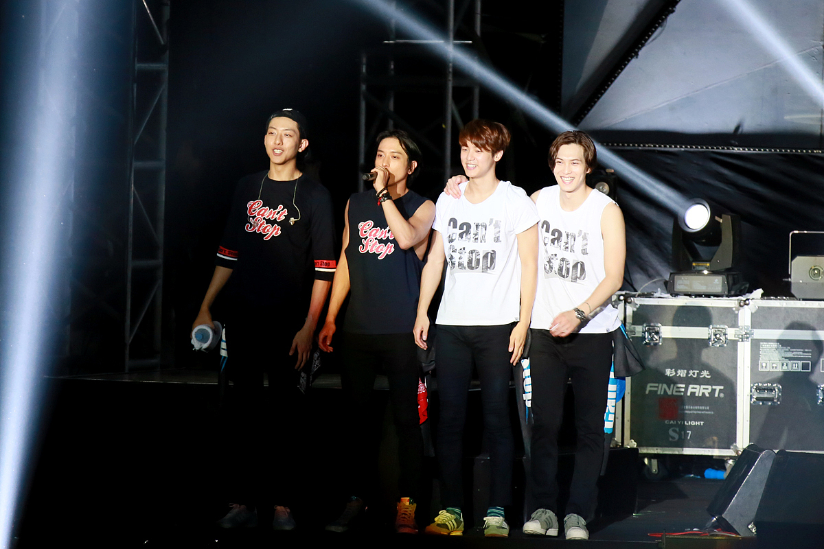 2014年7月19日,北京,韩国乐团cnblue"can't stop"北京演唱会.***_***