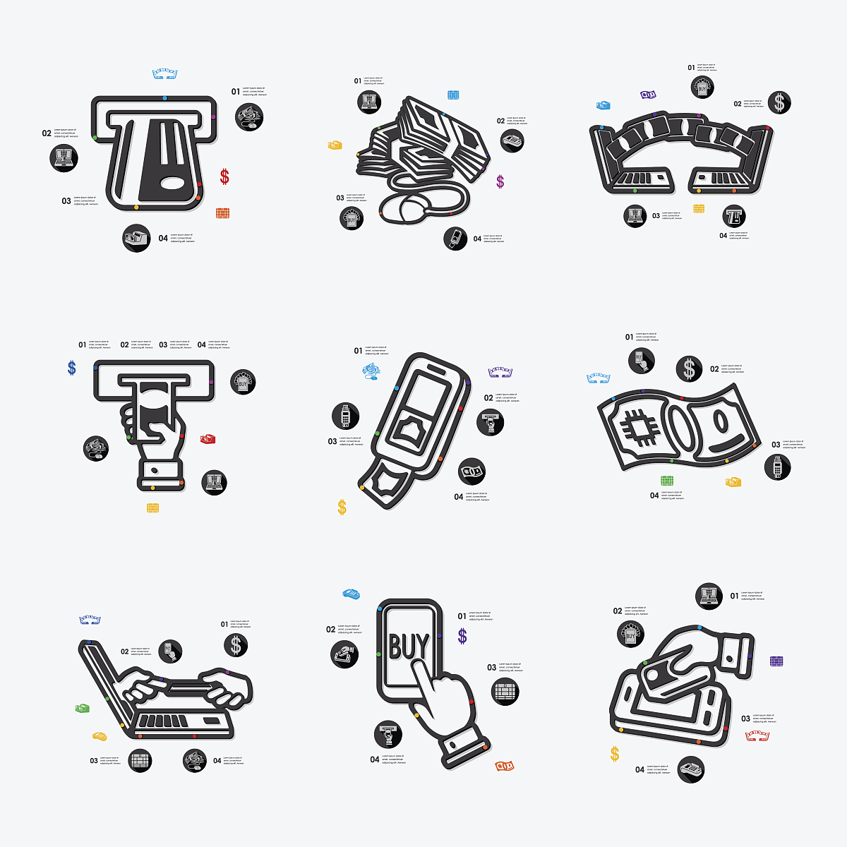 <strong>e</strong>-money infographic