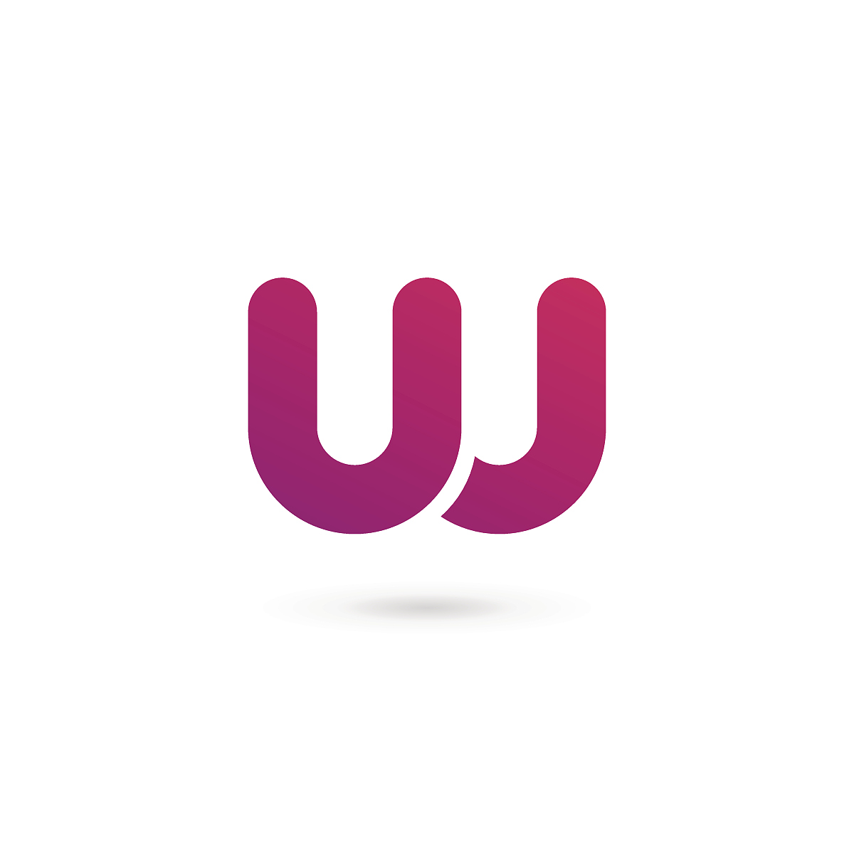 letter <strong>w</strong> icon