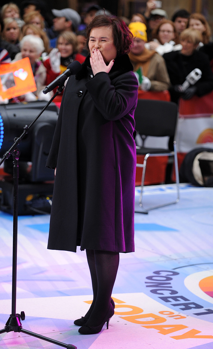 2009年11月24日讯,伦敦,"苏珊大妈"苏珊-波伊尔(susan boyle)的首张专