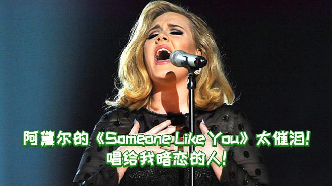 [图]阿黛尔的《Someone Like You》太经典!送给我暗恋的人!