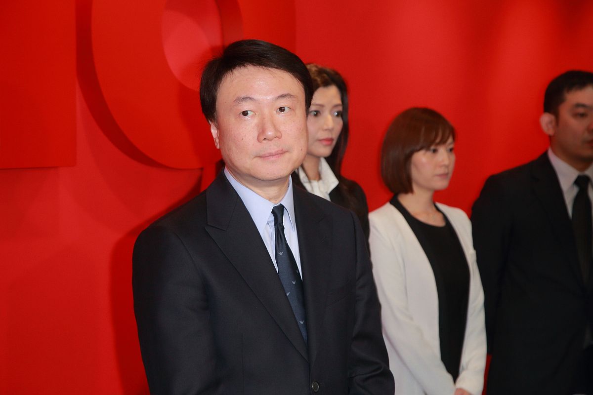 2014年3月17日,香港,罗杰承召开记者会.罗杰承 ,