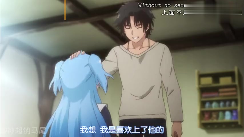 动漫盘点:世界上最幸福的蓝发女孩,她们就是全世界(伪)