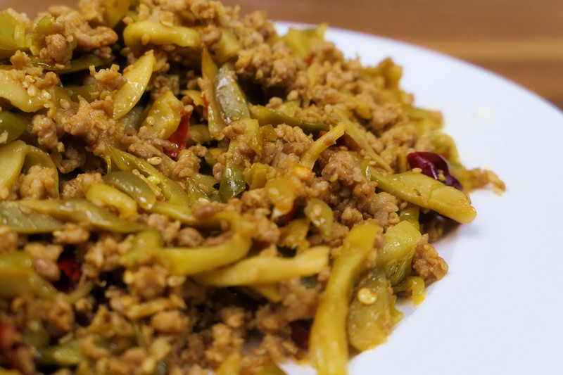 直男教你家常菜榨菜丝炒肉末教程