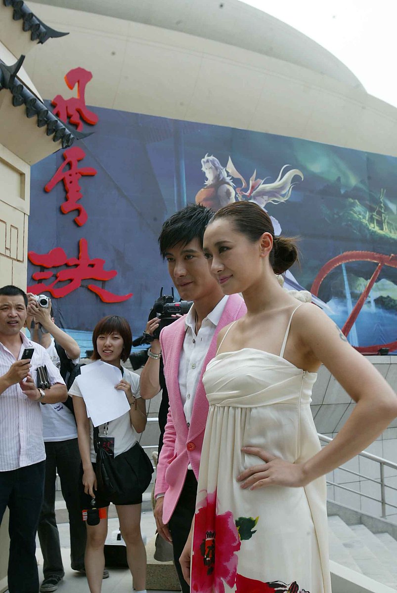 2008年7月16日,上海,动画电影《风云决》上海举办全球首映典礼.蒲巴甲