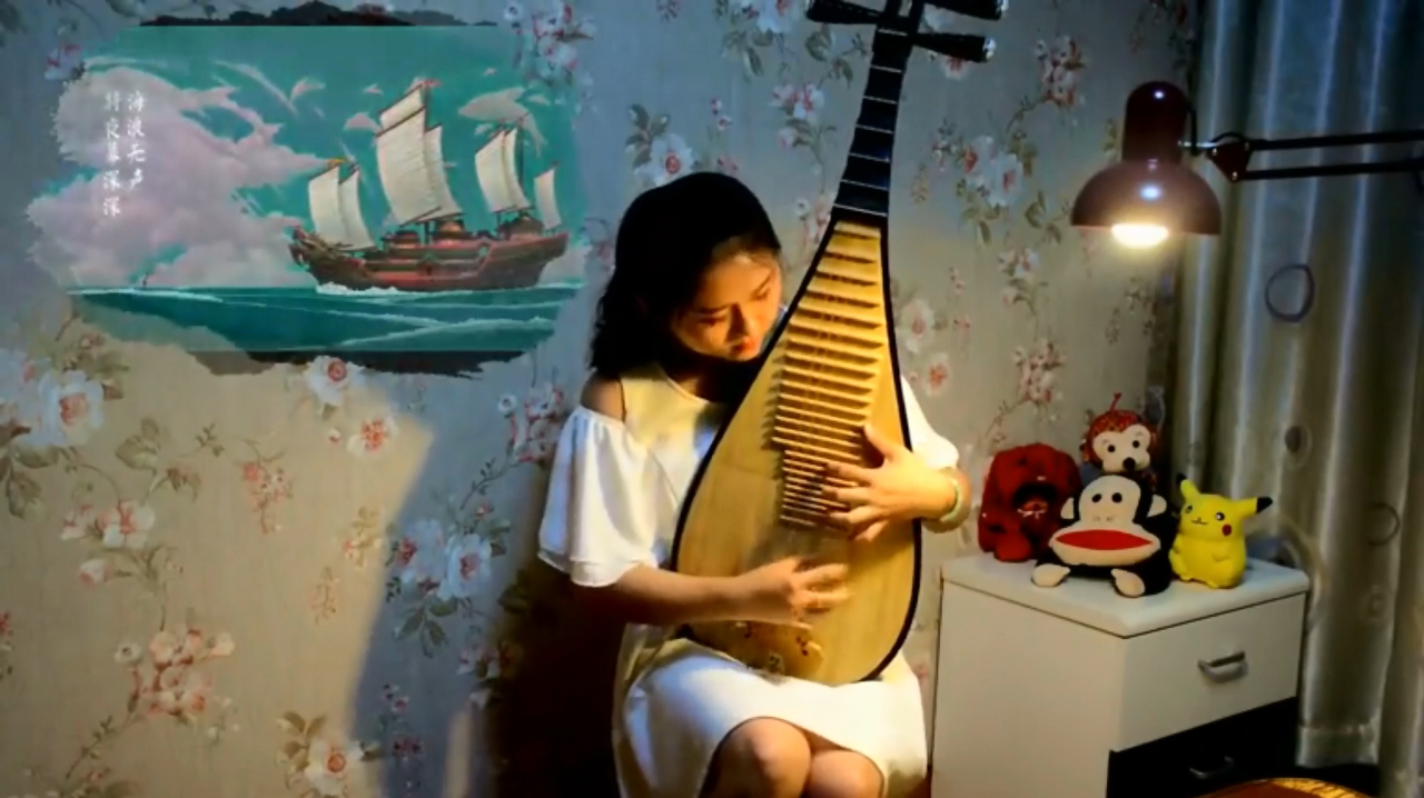 三种中国古典乐器弹奏《大鱼海棠》主题曲,听着就仿佛穿越了