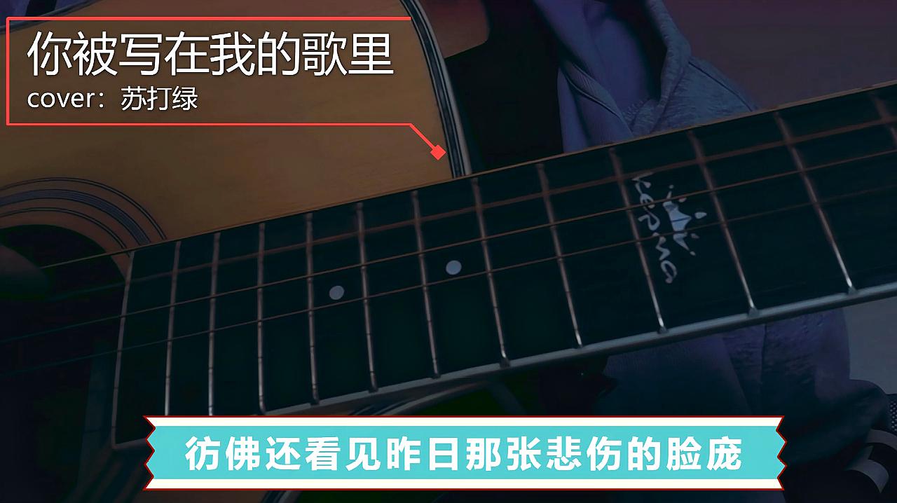 [图]你被写在我的歌里 cover:苏打绿