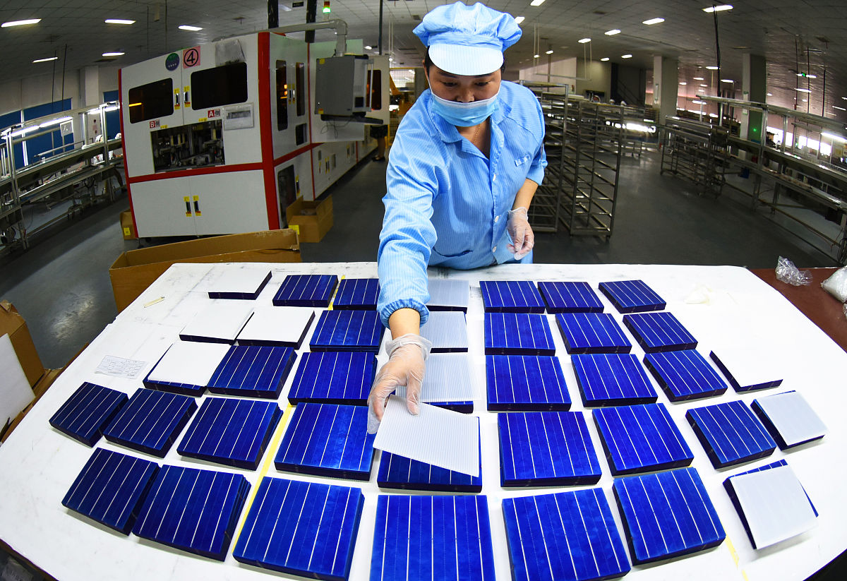 全球产值最高的太阳能光伏制造商。