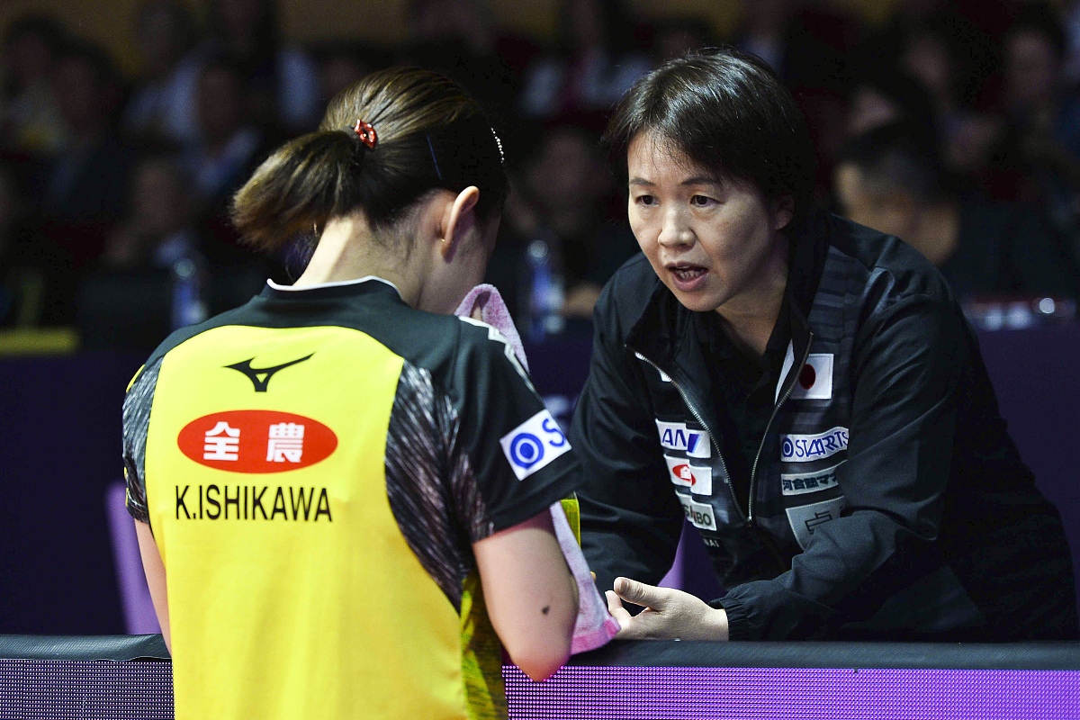 2018国际乒联女子<strong>世界</strong>杯半决赛:丁宁vs石川佳纯