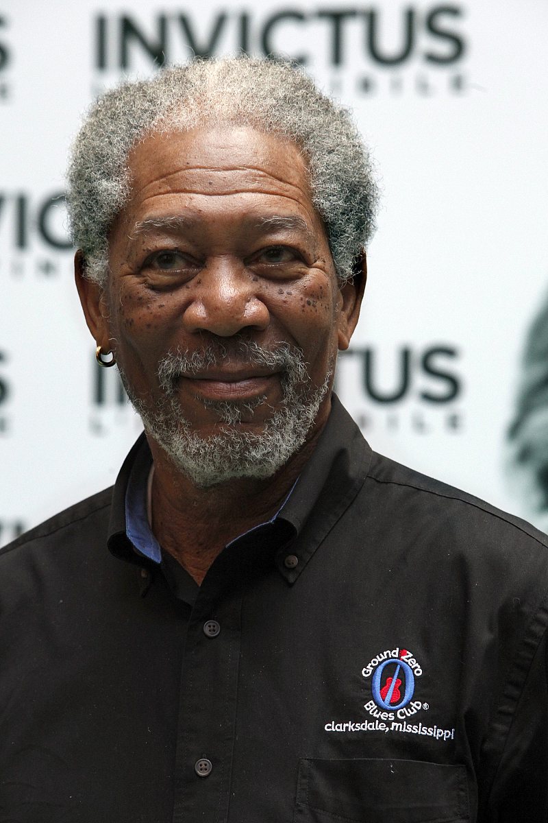 2010年2月5日讯,罗马,摩根·弗里曼(morgan freeman)当地时间2月4日为