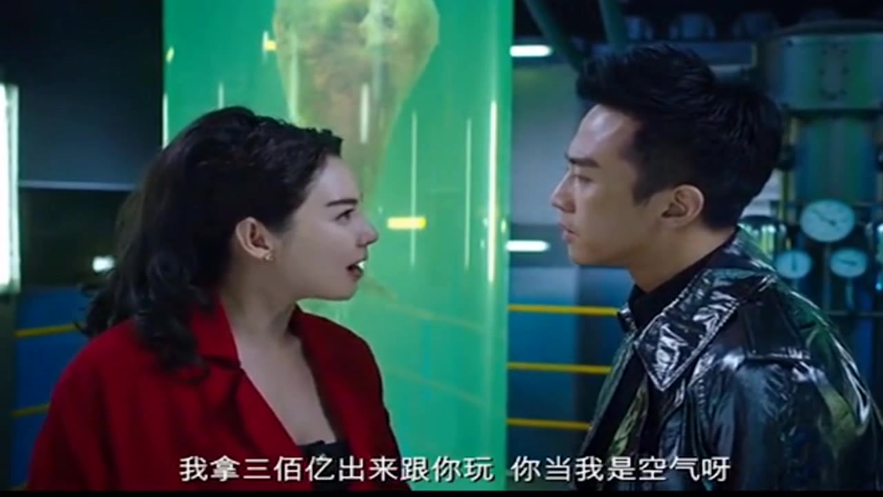 张雨绮在《美人鱼》中演的这段太霸气了,把邓超都听“懵”了