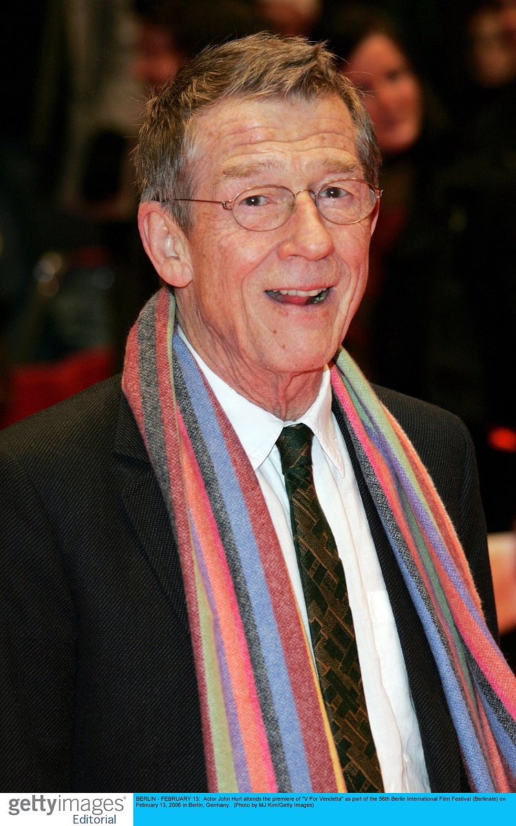 berlin - february 13:  actor john hurt attends the premiere of "