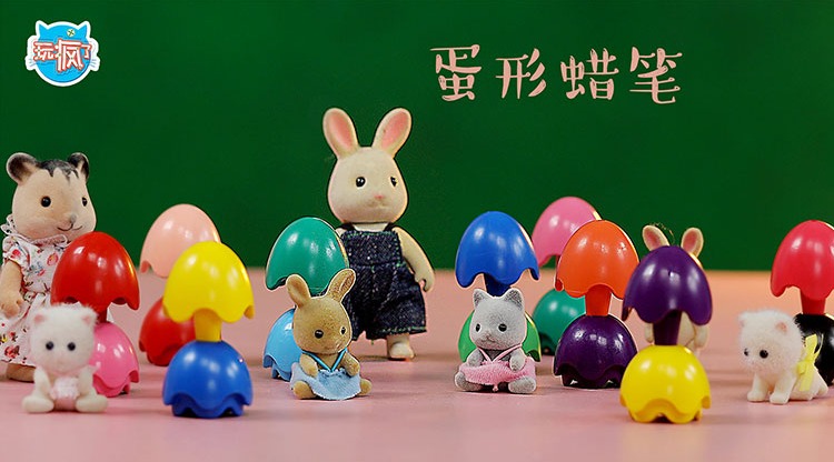 这颗鸡蛋能画画还能变蘑菇