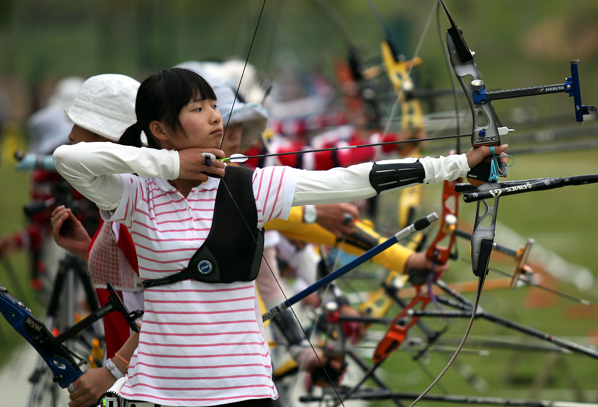 2011年9月22日,福建莆田,2011全国室外射箭团队锦标赛首日赛况.***_**