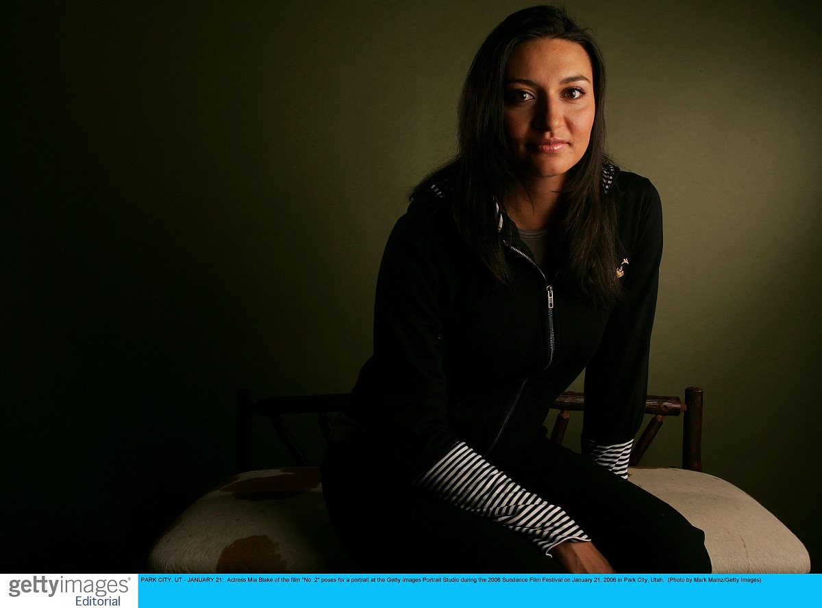 park city, ut - january 21:  actress mia blake of the film "no. 