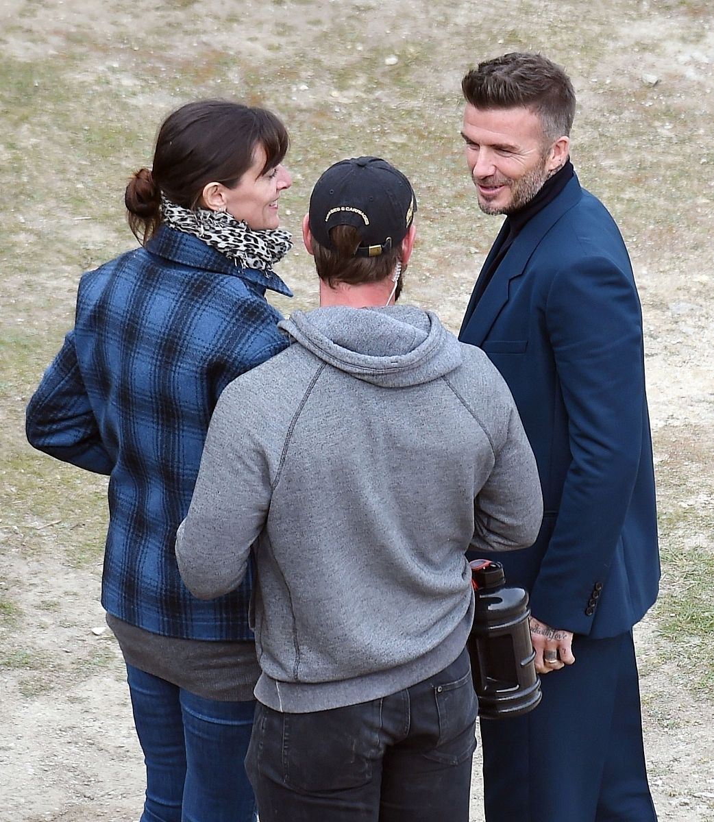 当地时间2019年5月5日,英国多赛特,大卫·贝克汉姆(david beckham)现