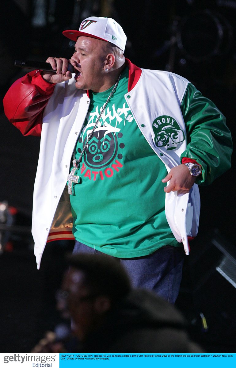 new york - october 07:  rapper fat joe performs onstage at the v