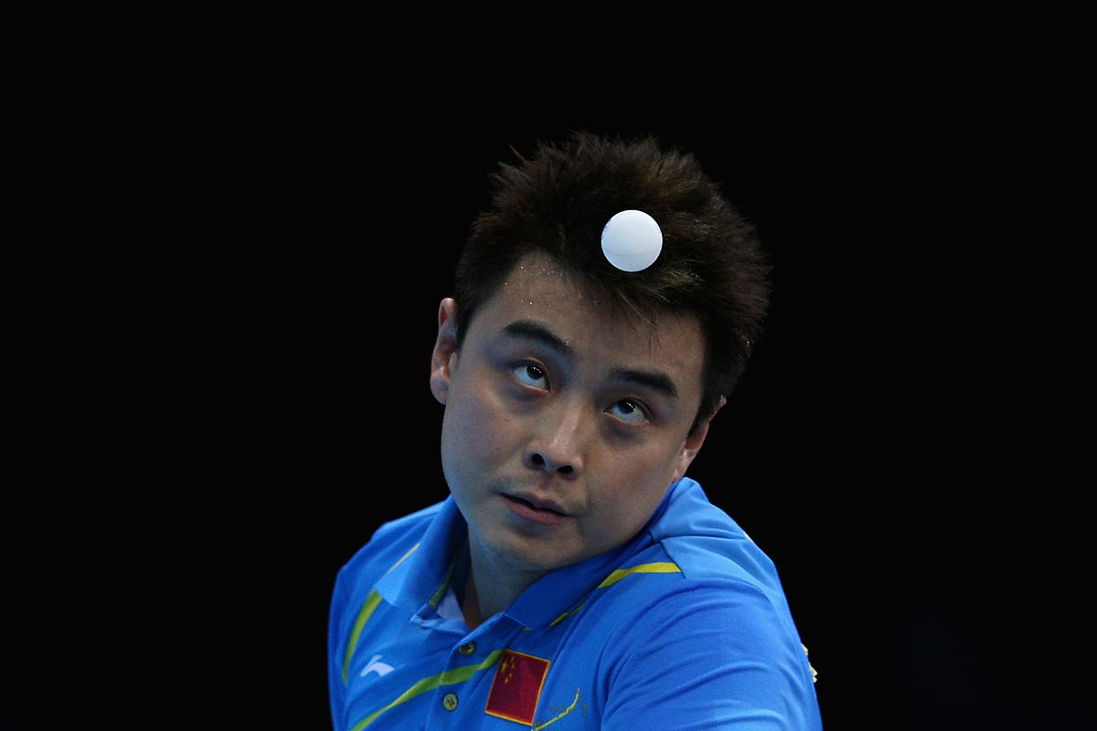 2012年8月2日,伦敦,2012奥运会中国军团男单决赛赛况.london, england