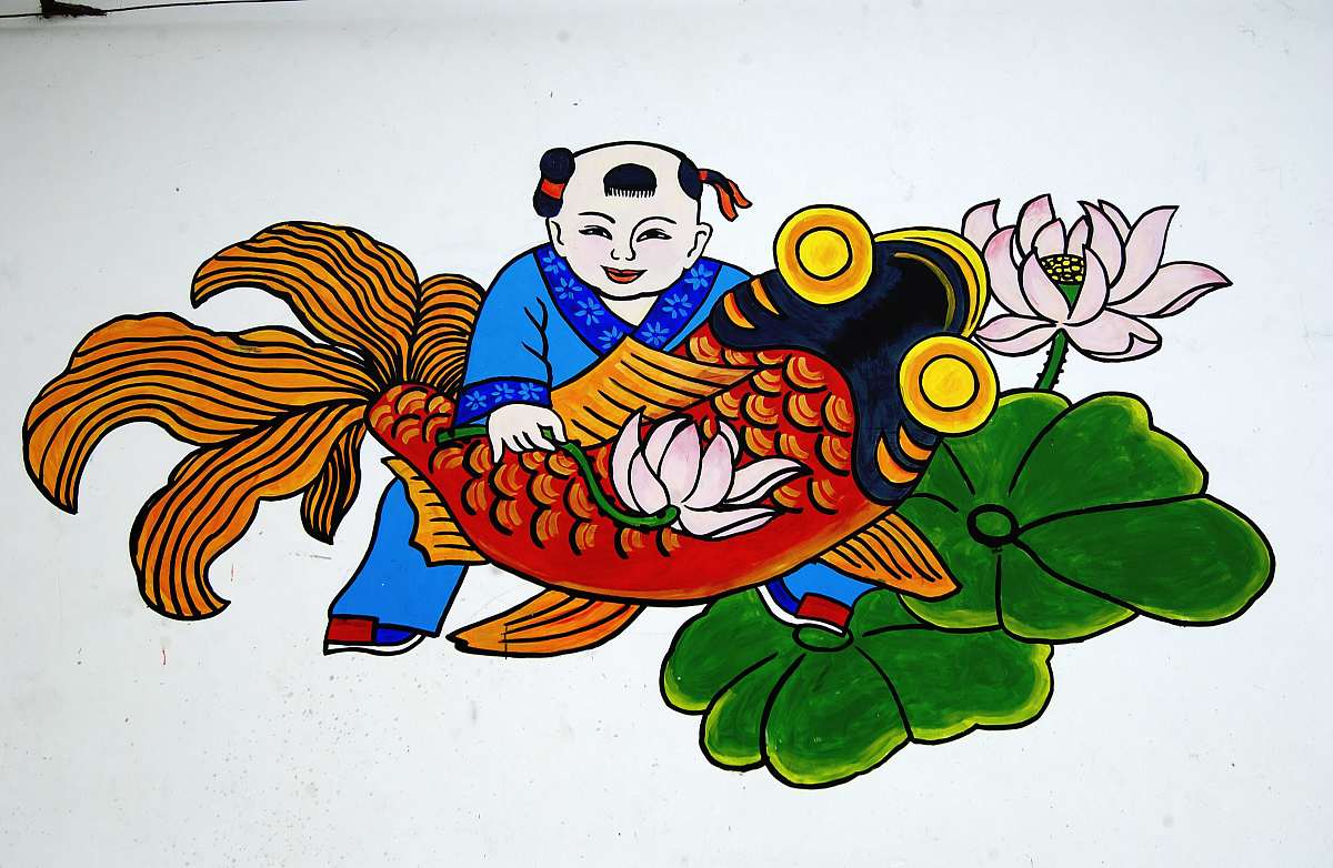 2007年3月24日,四川绵竹的年画艺术.+++_+++四川,绵竹,年画,艺术,农家