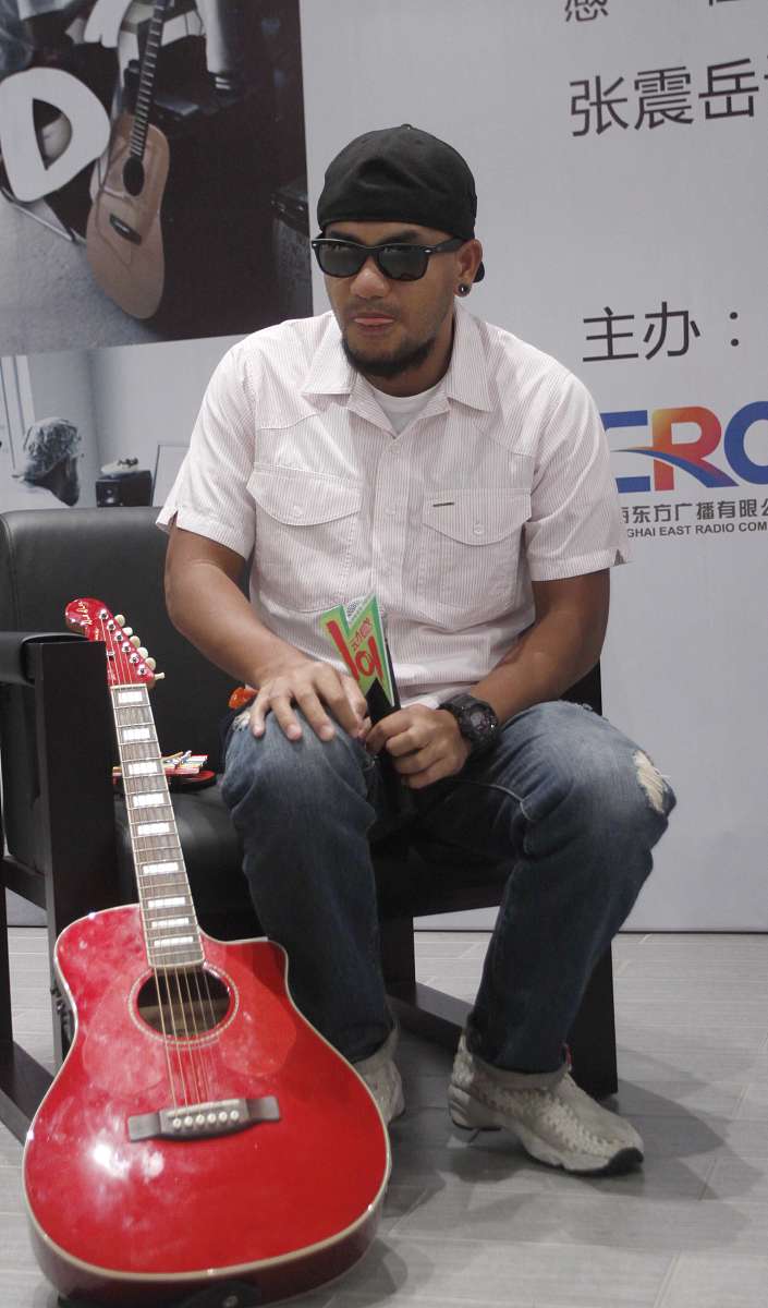 2011年7月10日,上海,张震岳新专辑《我想要的感觉》举行发布会.***_**