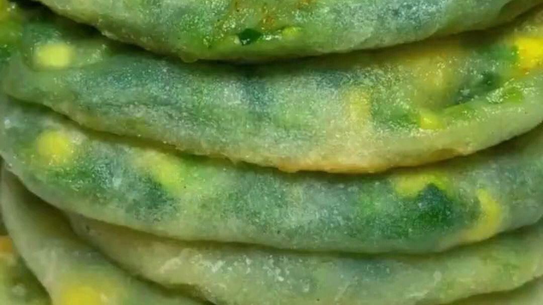 韭菜鸡蛋蔬菜饼一定要多做一点少了不够吃