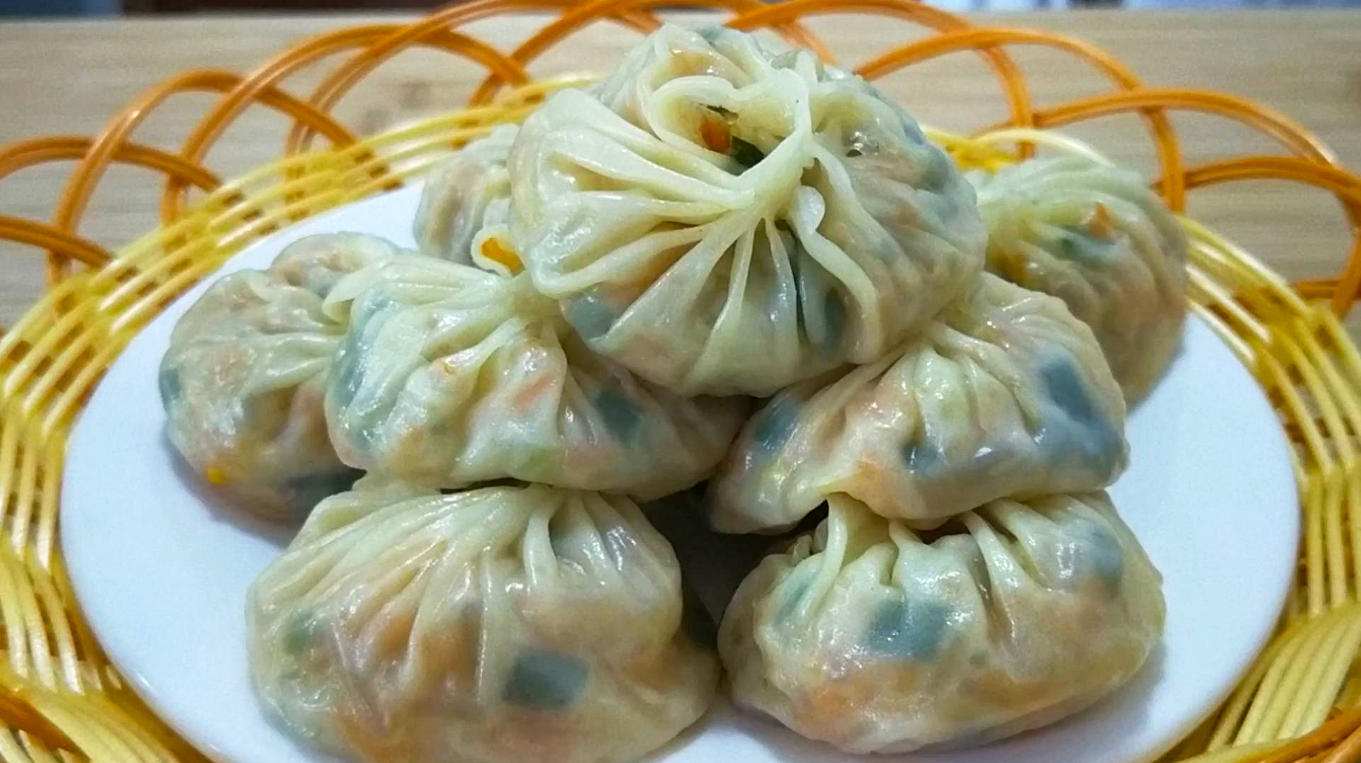 多给孩子吃这菜,用来做包子,补钙明目,不发面不擀皮,太好吃了