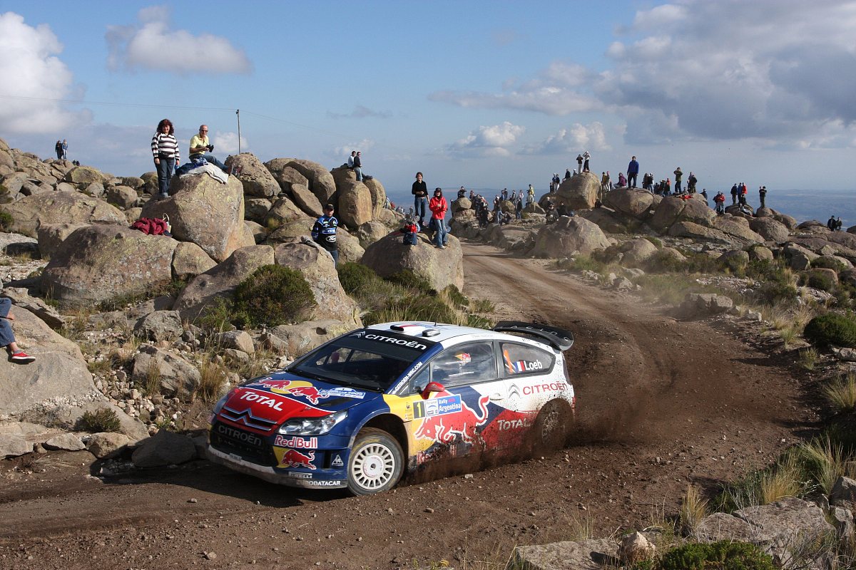 2009年4月26日,wrc阿根廷汽车拉力赛第3日赛况.***_***?/worldpictur