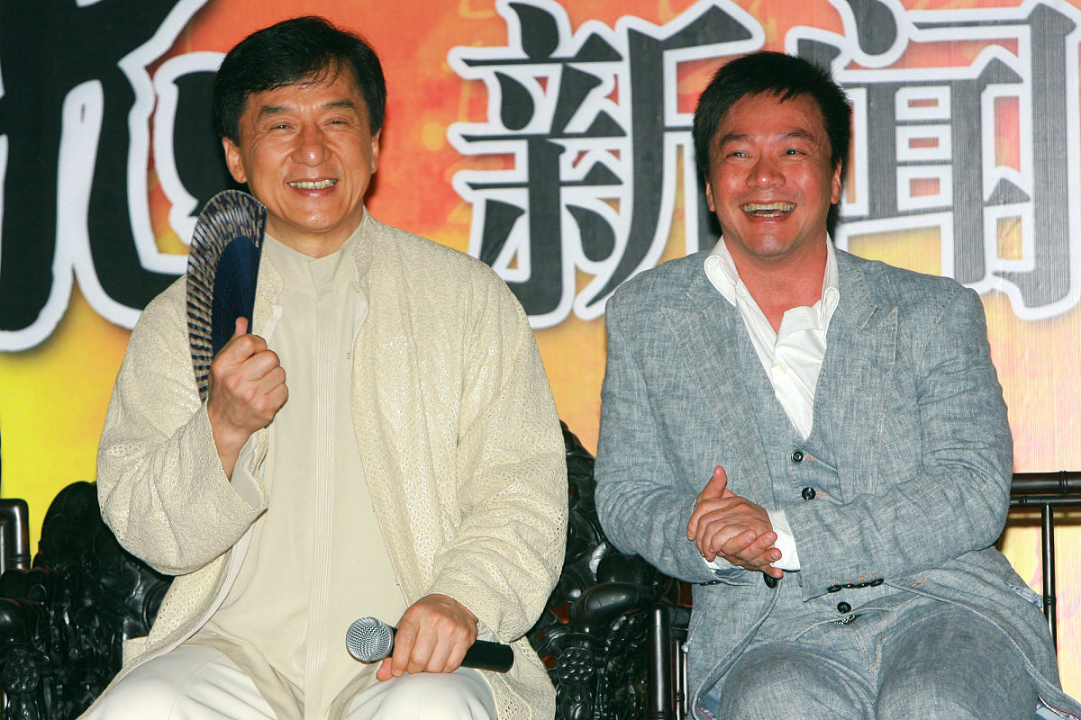 2010年6月17日,上海,第13届上海电影节,大型历史剧《岳飞》举行发布会