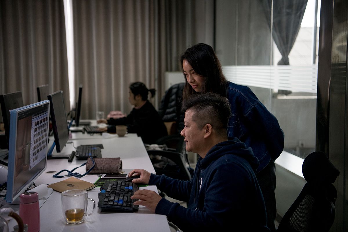 2019年4月11日,江西景德镇,他的作品这么具有市场竞争力,还因为林景梁