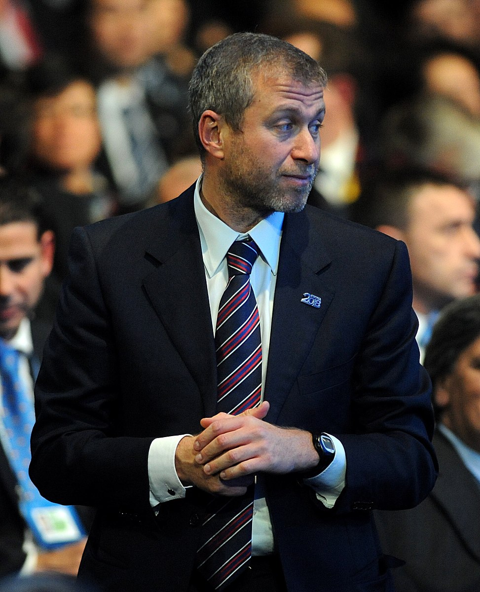 roman abramovich at the announcement of the fifa world cup 2018/