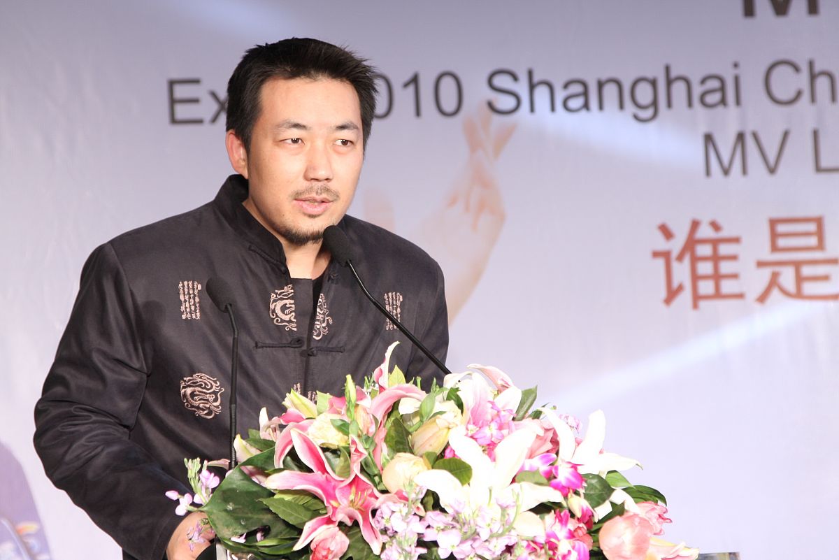 2010年3月16日,北京,中国2010年上海世博会志愿者主题歌《世界》mv开
