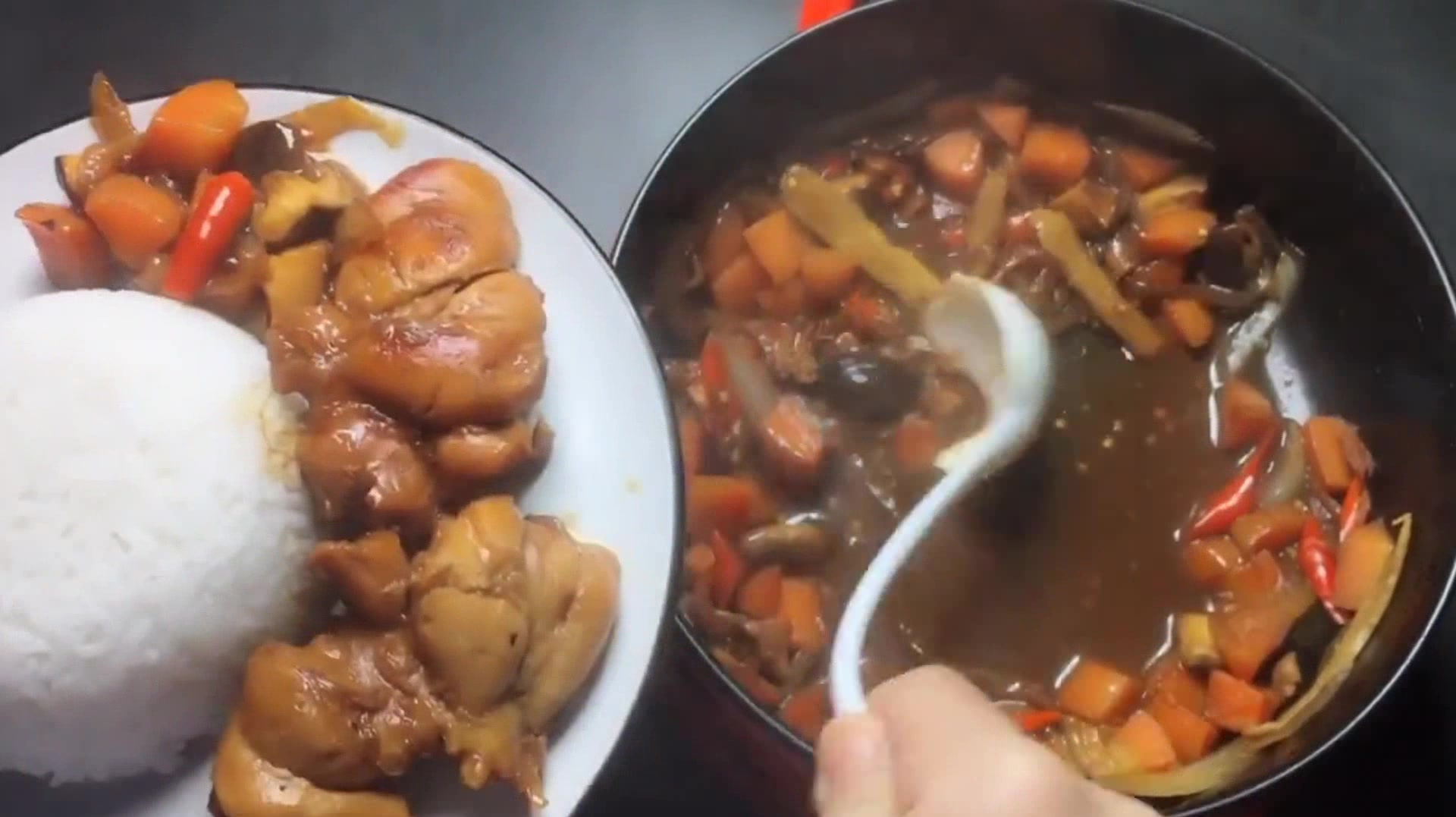 自制日式照烧鸡腿饭,超美味,你学会了吗?