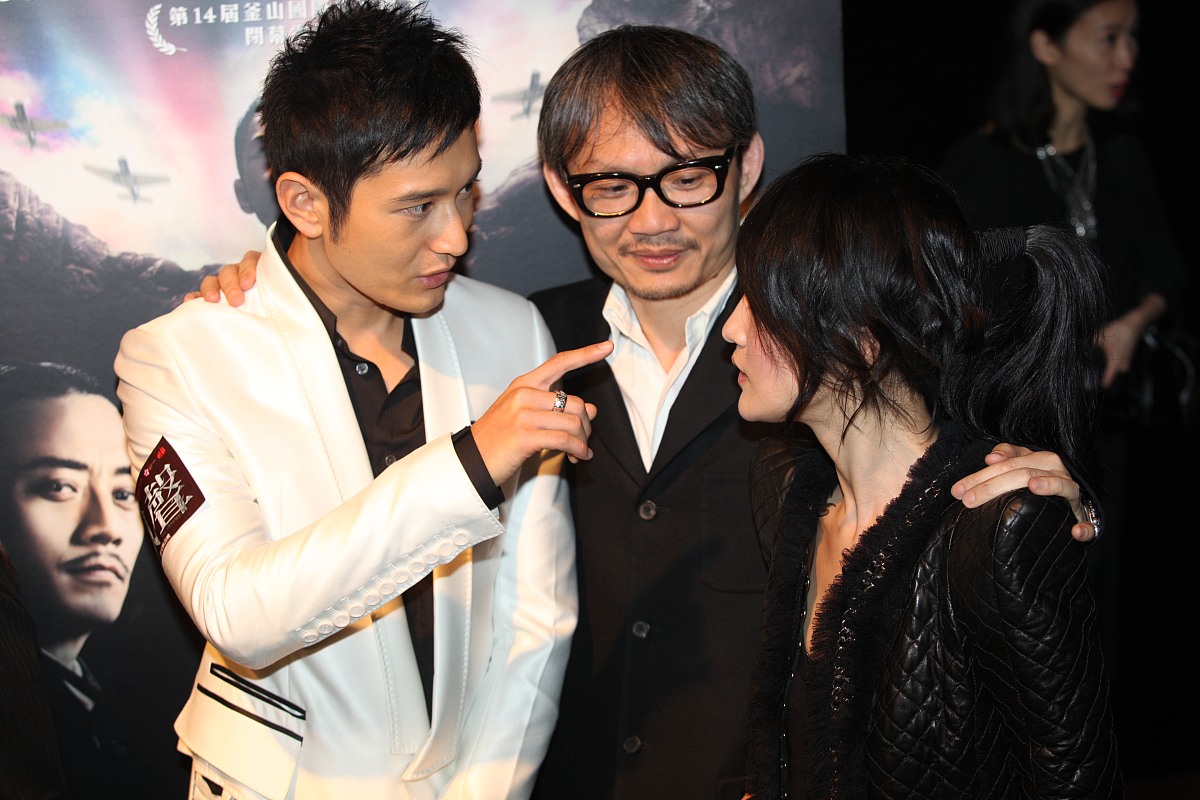 2009年9月29日,香港,电影《风声》首映式.***_***黄晓明+++_+++风声,