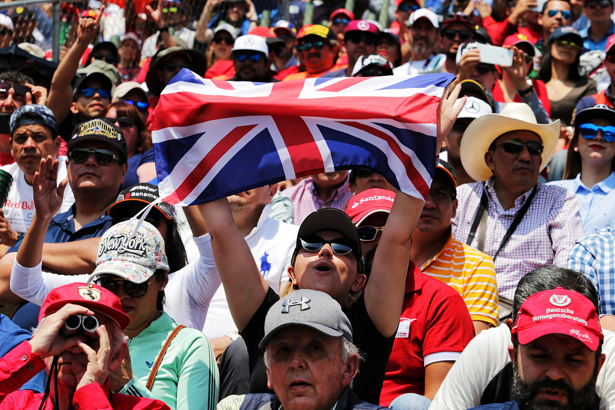 fans in the grandstand.  mexican grand prix, saturday 28th octob