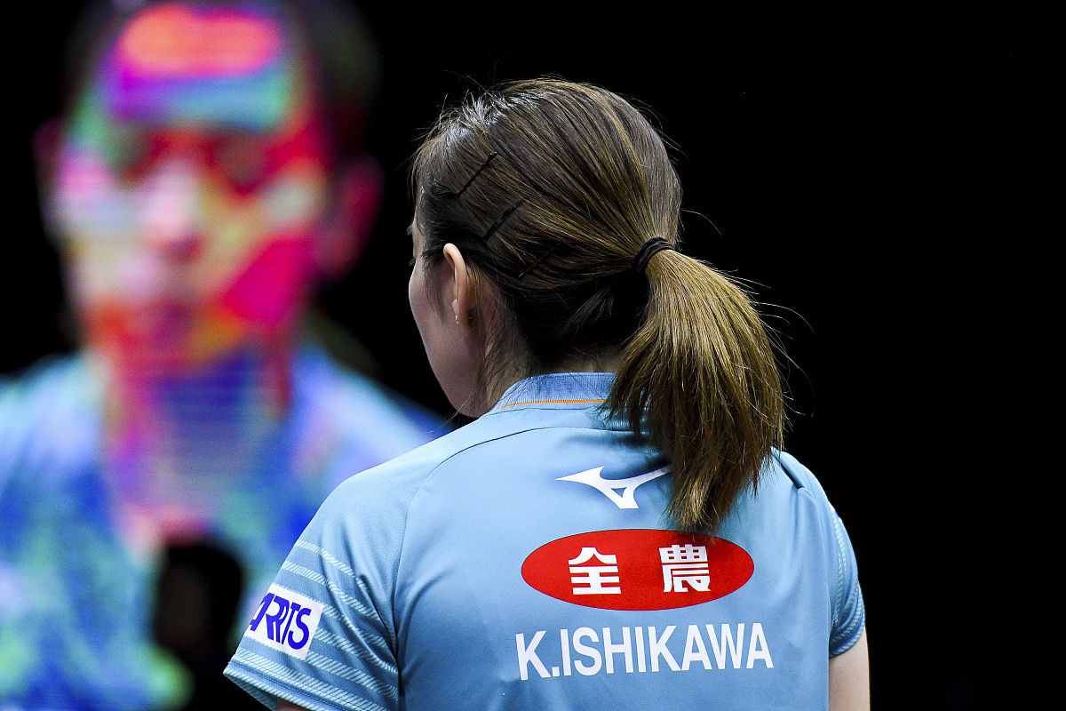 2019年10月19日,四川成都,2019国际乒联女子<strong>世界</strong>杯次日赛况.石川佳纯