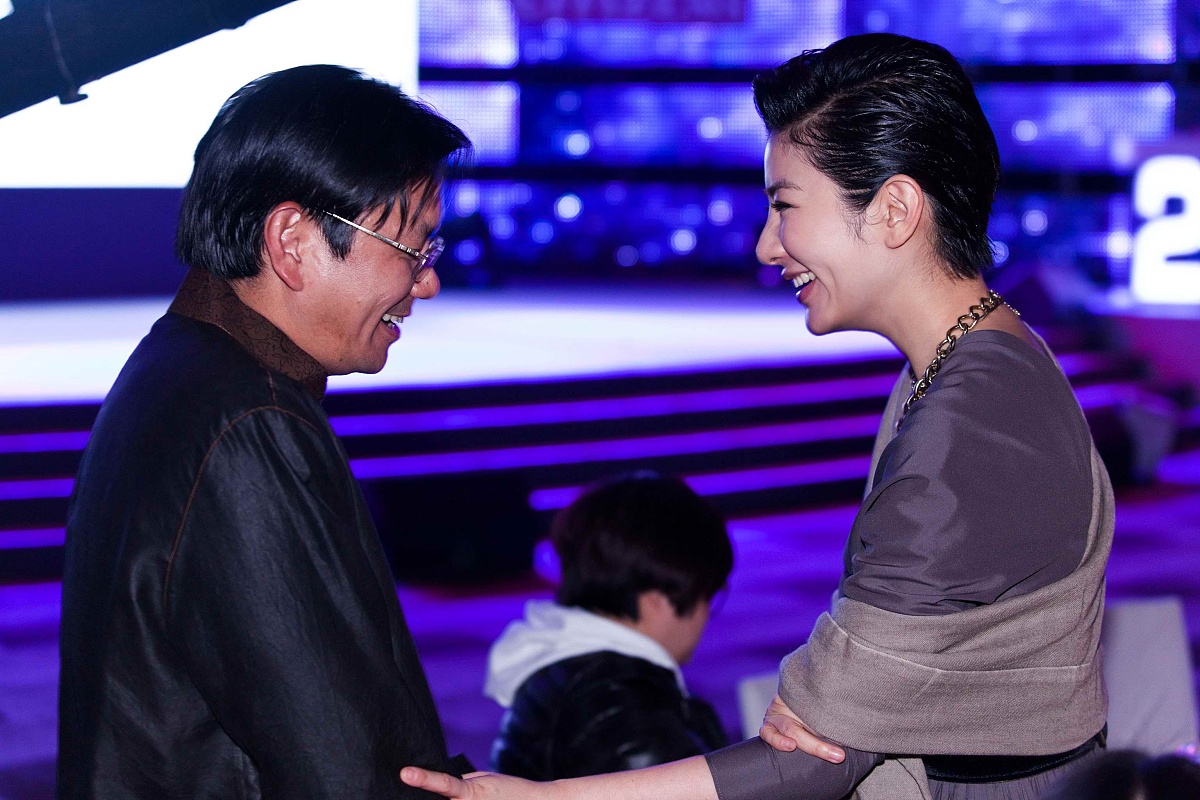 2012年1月7日,北京,南都娱乐周刊主办的"明星公民盛典"在北京柏悦酒店