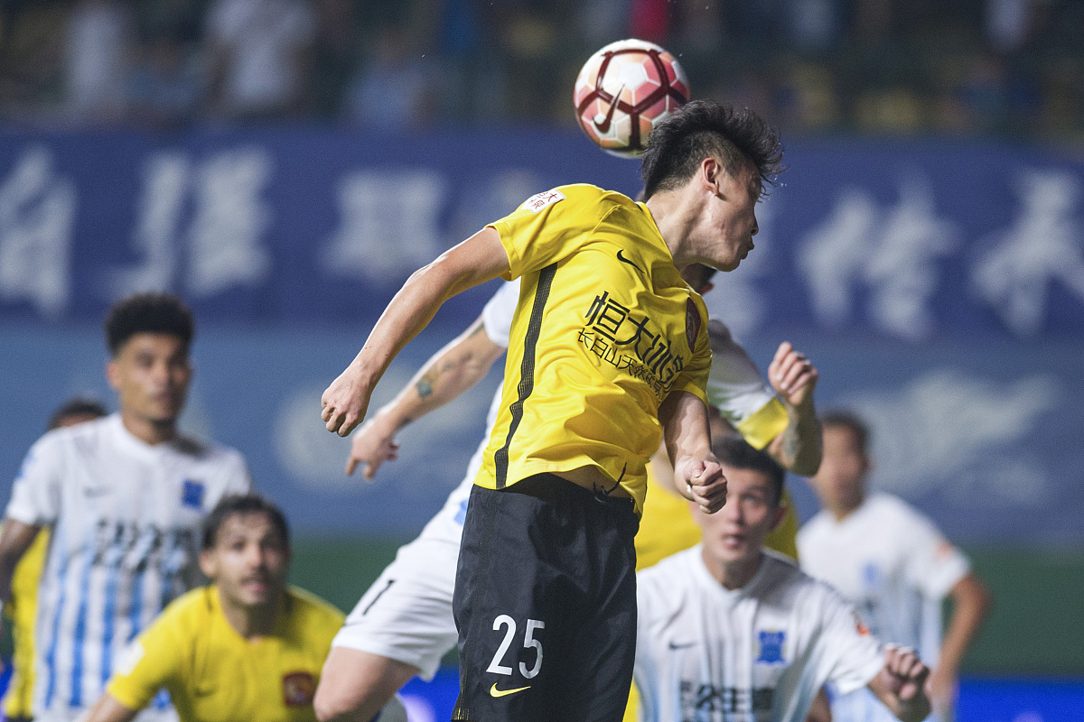 2017中超第19轮:广州富力4-2恒大淘宝 扎哈维梅开二度雷鸟两射一传