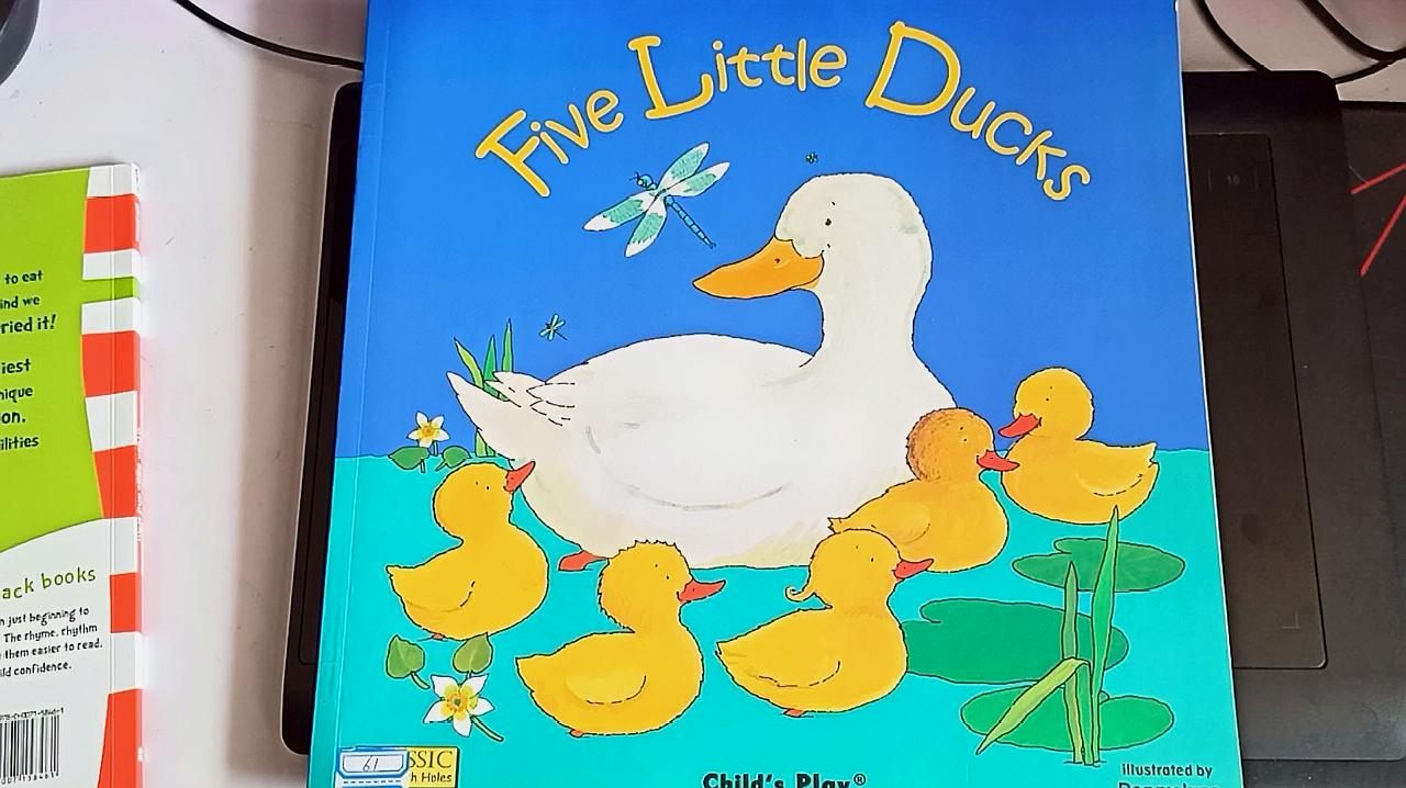 [图]世界著名英文绘本分享-廖彩杏书单-Five little ducks